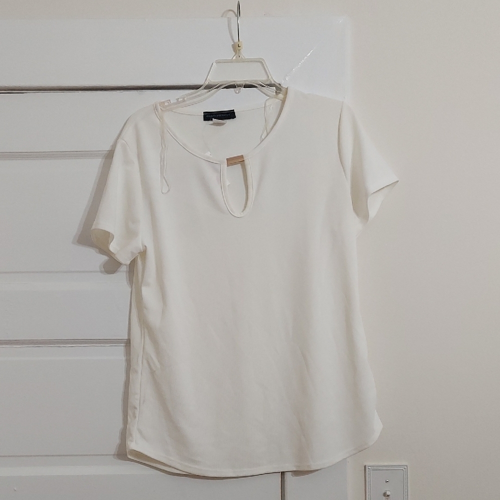 Elegant White Women's Top